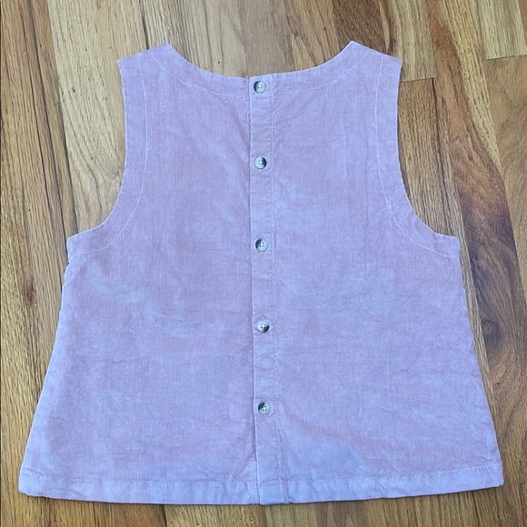 Pact Blush Corduroy Sleeveless Top - Picture 3 of 7